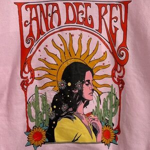 Lana Del Rey Pink Sweatshirt